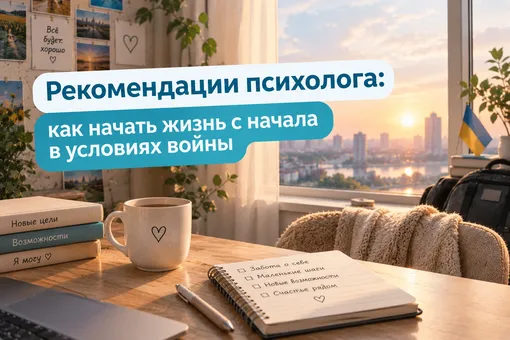 Рекомендации психолога: как начать жизнь с начала в условиях войны