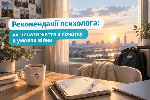 Рекомендації психолога: як почати життя з початку в умовах війни