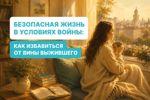 Безопасная жизнь в условиях войны: как избавиться от вины выжившего