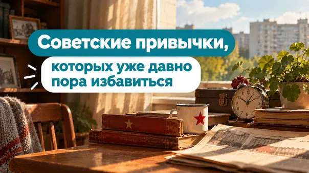 Советские привычки, от которых уже давно пора избавиться