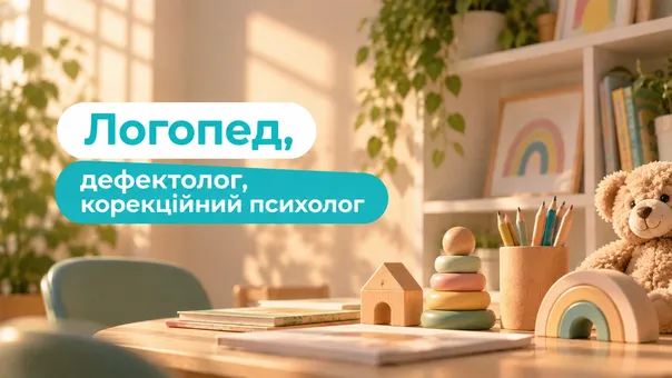 Логопед, дефектолог, корекційний психолог: коли звертатися?
