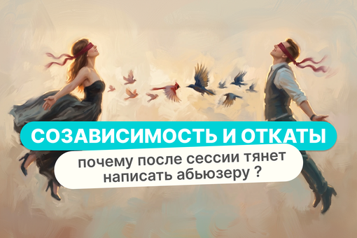 Созависимость и откаты: почему после сессии тянет написать абьюзеру