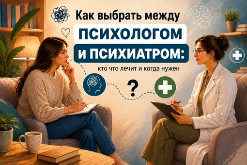 Как выбрать между психологом и психиатром: кто что лечит и когда нужен