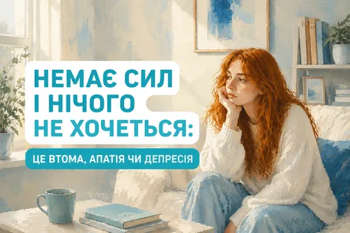 Немає сил і нічого не хочеться: це втома, апатія чи депресія