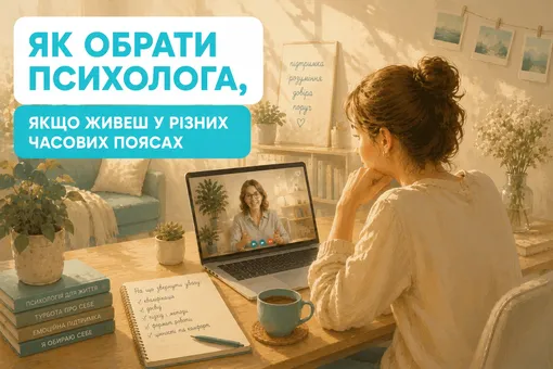 Як обрати психолога, якщо живеш у різних часових поясах