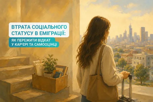 Втрата соціального статусу в еміграції: як пережити відкат у кар'єрі та самооцінці