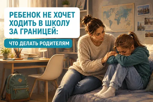 Ребенок не хочет ходить в школу за границей: что делать родителям