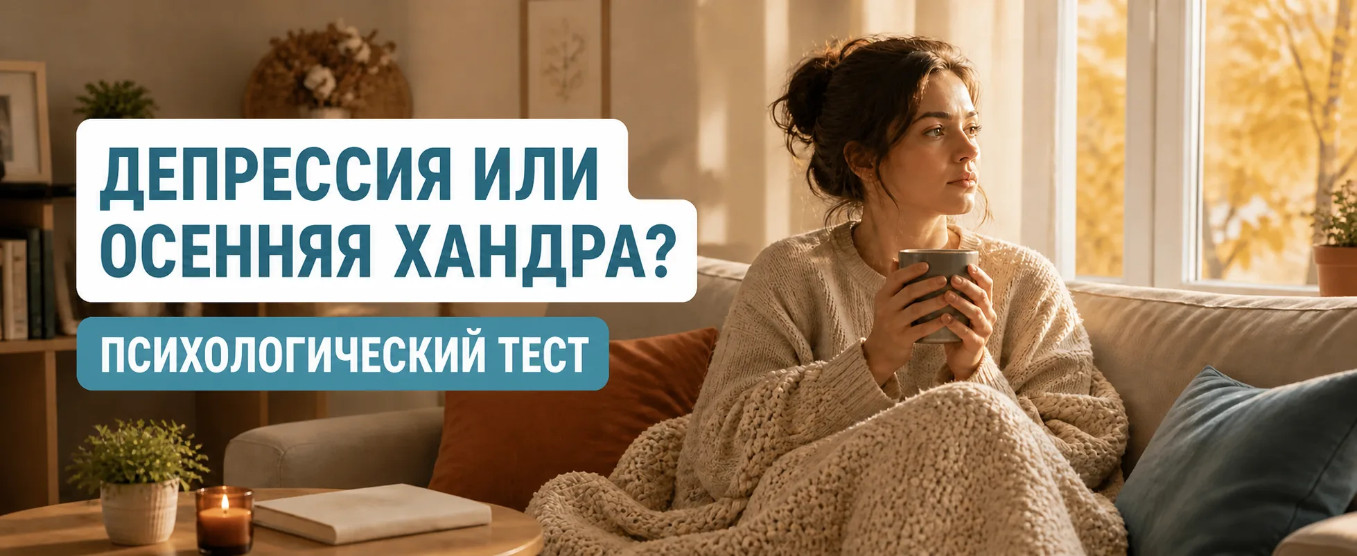 Депрессия или осенняя хандра: психологический тест