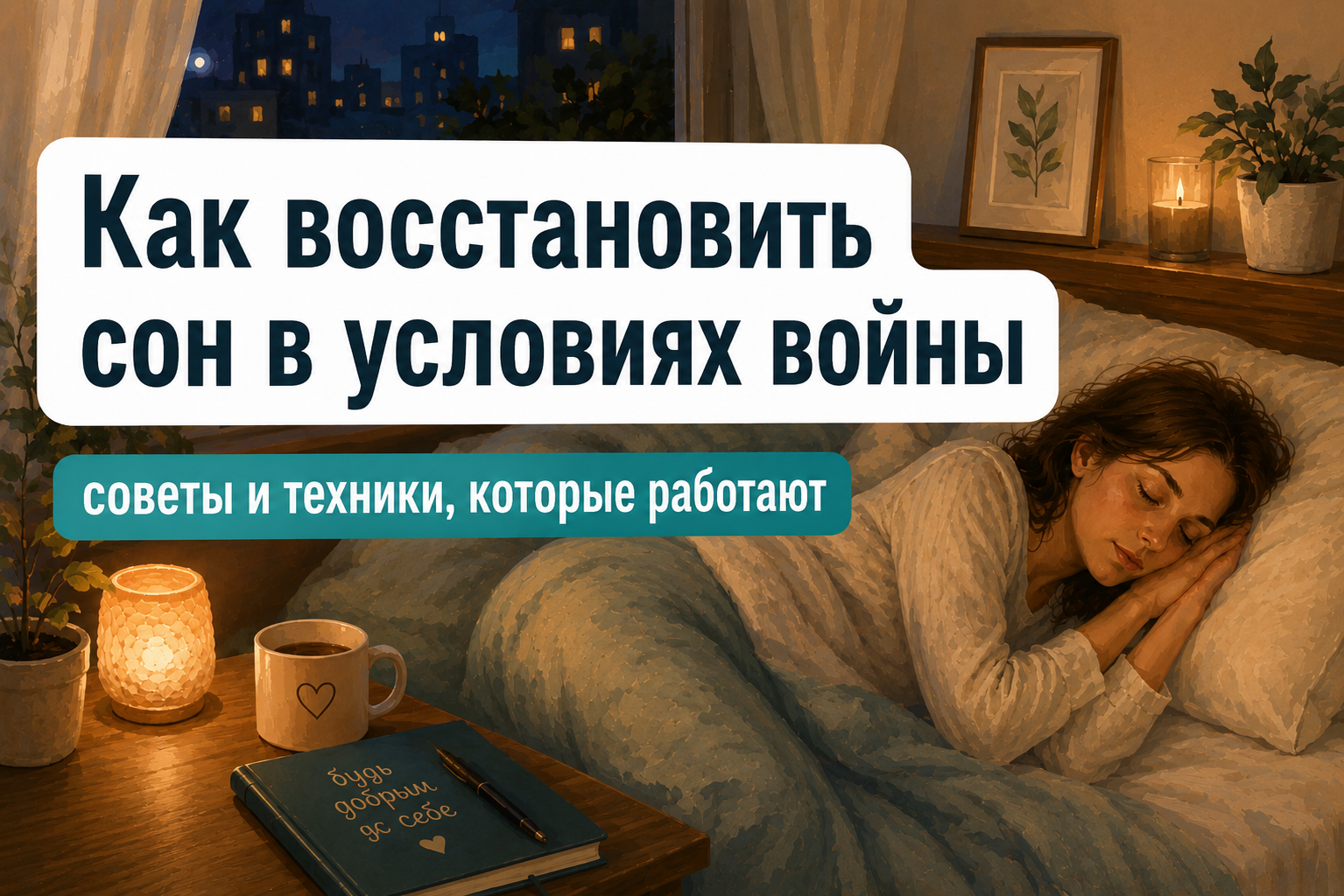 Как восстановить сон в условиях войны