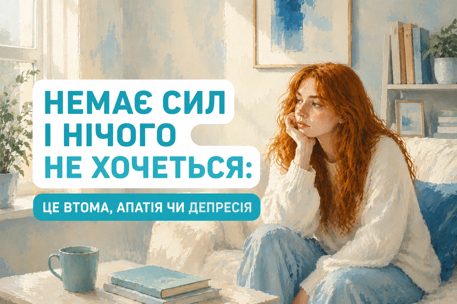 Немає сил і нічого не хочеться: це втома, апатія чи депресія