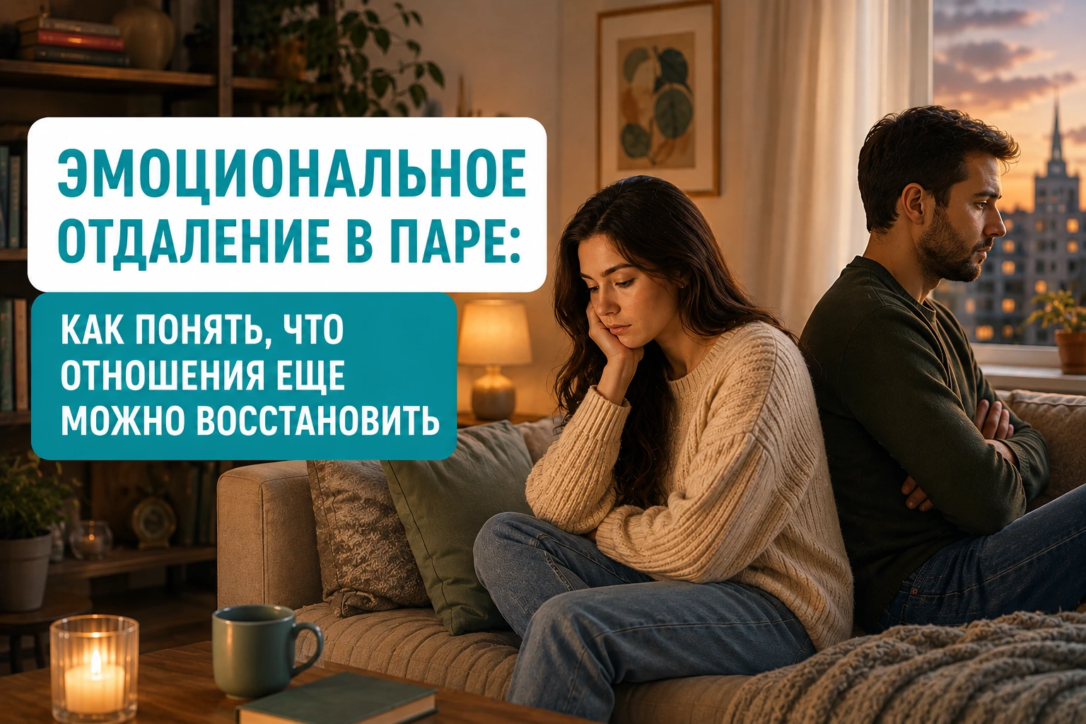Эмоциональное отдаление в паре: как понять, что отношения еще можно восстановить